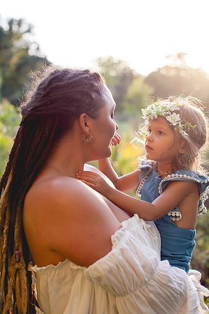 Maya and her babies-44