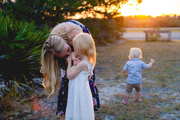 Ashley and her babies-42
