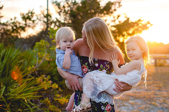 Ashley and her babies-38