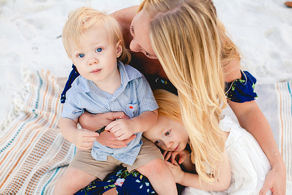 Ashley and her babies-32
